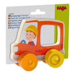 Haba Schiebefigur Mullauto Раздвижная фигура мусоровоза