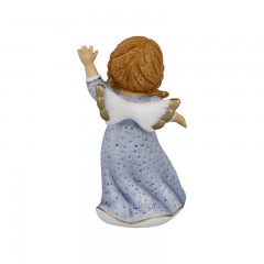 Goebel Goebel Nina &amp; Marco - Winterengelchen Himmelstanz - mit Swarovski Stern h: 10 cm Goebel Nina &amp;amp; Marco - Зимние ангелы танцуют на небесах - со звездой Сваровски высота: 10 см