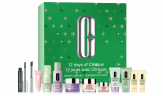Clinique Holiday 12-Days Advent Calendar, Clinique Адвент-календарь на 12 дней с очищением, уходом за лицом, глазами и губами и декоративной косметикой, 12 средств