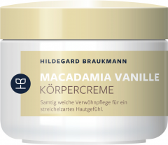 Hildegard Braukmann LIMITIERTE EDITIONEN Macadamia Vanille Koerpercreme, 200 ml, Hildegard Braukmann крем для тела с макадамией и ванилью, для всех типов кожи, для женщин и мужчин, 200 мл