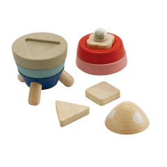 PLANTOYS Learning Stapelrakete Orchard Steckspielzeug Обучающая игрушка с подключаемым модулем &amp;quot;Ракетный сад&amp;quot;