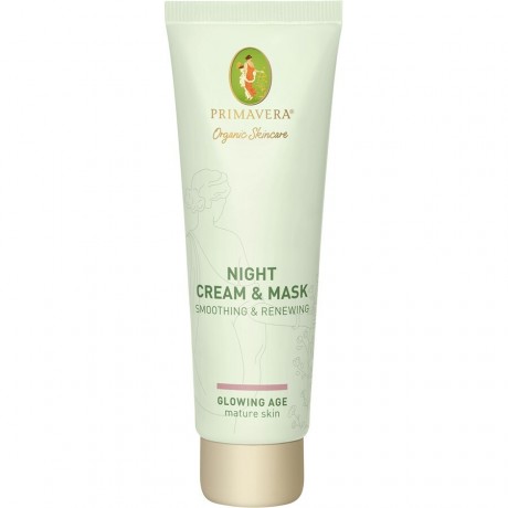 Primavera Night Cream & Mask Smoothing & Renewing  Ночной крем и маска, разглаживающая и обновляющая
