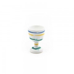 Gmundner Keramik Gmundner Keramik Buntgeflammt Eierbecher glatt d: 4,9 cm / h: 7,5 cm Керамическая подставка для яиц Gmundner, цветная, гладкая, д: 4,9 см / высота: 7,5 см