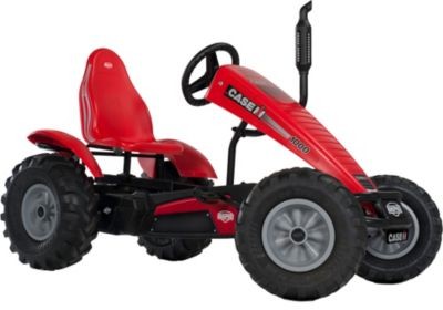 BERG Go-Kart mit XL-Rahmen Case IH Rot mit Dreigangschaltung ab 5 Jahren Карт с рамой XL Case IH красный с тремя передачами от 5 лет