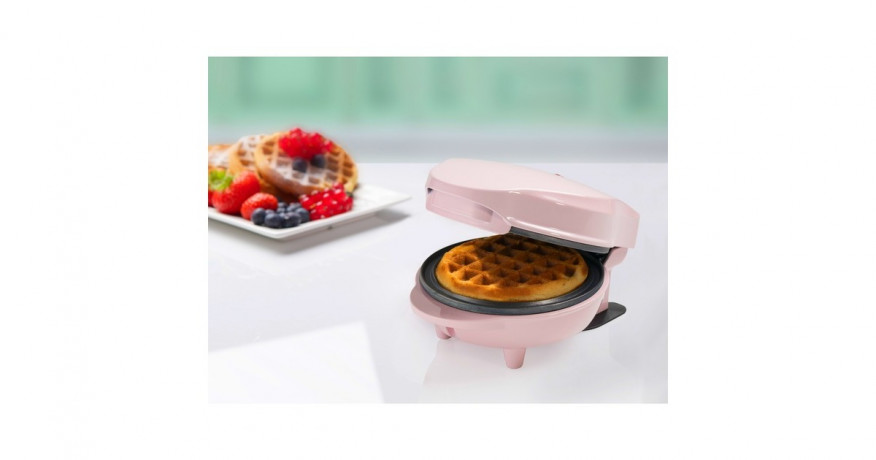 Bestron Bestron Mini-Waffelautomat AMW500P, Waffeleisen rosa, 550 Watt rosa Мини-вафельница Bestron AMW500P, вафельница розовая, 550 Вт
