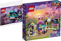 LEGO Friends 2er Set: 30414 Emmas Zaubertruhe - Polybag + 41687 Magische Jahrmarktbuden Набор друзей из 2 предметов: 30414 Волшебный сундук Эммы — полиэтиленовый пакет + 41687 Волшебные ярмарочные киоски
