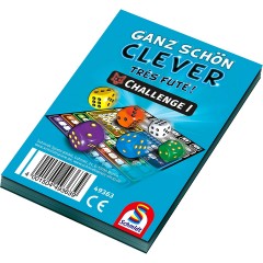 Schmidt Spiele Ganz schon Clever Ersatzblock Challenge I Довольно умный сменный блок Challenge I