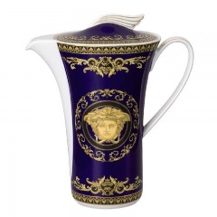 Rosenthal meets Versace Rosenthal Versace Medusa blue Kaffeekanne 1,20 L Кофейник Rosenthal Versace Medusa синий 1,20 л