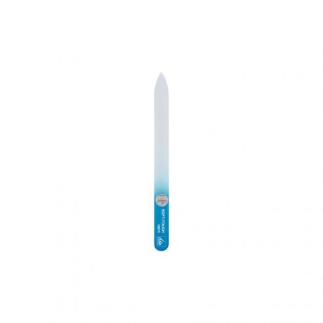 Becker Manicure (Бекер Маникюр) Nagelfeilen Пилочка для ногтей Soft-Touch Glasnagelfeile, 14 см, Blau / 1 шт.