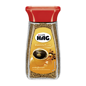 Hag Растворимый кофе без кофеина 100г