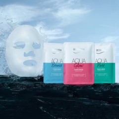 Biotherm Aquasource Aqua Super Mask Bounce, Биотерм Тканевая маска для упругости кожи лица, 1 шт