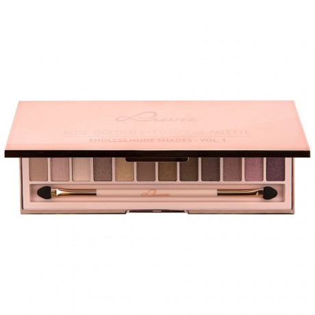 Luvia Rose Golden Eyeshadow Palette - Endless Nude Shades Vol.1 Lidschattenpalette Lidschatten, 1 шт.