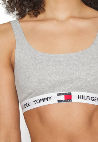Tommy Hilfiger BRALETTE Bustier light grey heather БРАЛЕТТ Бюстье светло-серый вереск