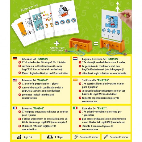 Haba LogiCASE Extension Set – Piraten Набор расширений LogiCASE — пираты