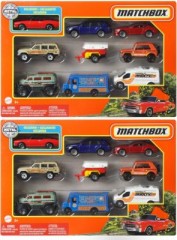 Mattel Matchbox 9er-Pack Sortiment Ассортимент из 9 спичечных коробков