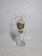 Немецкие пивные бокалы винтажные Rastal / Prinzregent Luitpold, 2 шт., стекло, 0.5 л, 23 см, Германия, 1980-90гг.