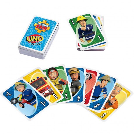 Mattel Mattel Games UNO Junior Feuerwehrmann Sam Mattel Games UNO Младший пожарный Сэм
