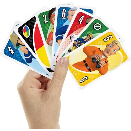 Mattel Mattel Games UNO Junior Feuerwehrmann Sam Mattel Games UNO Младший пожарный Сэм