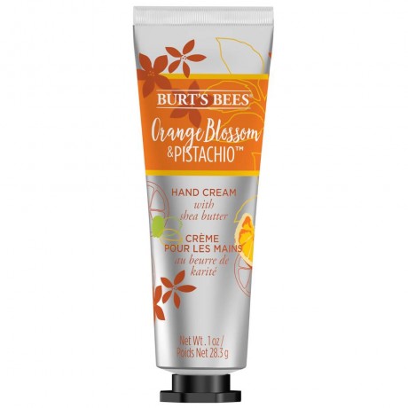 Burt's Bees Orange Blossom & Pistachio Hand Cream 28.3g  Крем для рук "Флердоранж и фисташки" 28,3 г