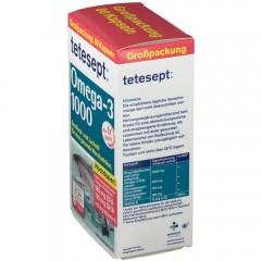 tetesept Omega-3 Lachsol 1000 80st, Омега-3 морской рыбы, 80 шт