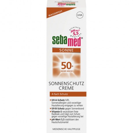 sebamed Sonnenschutz Creme LSF 50+  Солнцезащитный крем SPF 50+