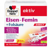Doppelherz (Доппельхерц) aktiv Eisen-Femin DIRECT 60st, Железо для женщин с витамином C ,  гранулы растворяются на языке, 60шт