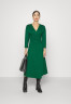 Tommy Hilfiger WRAP DRESS Day dress prep green ПЛАТЬЕ С ЗАПАХОМ Повседневное платье подготовка зеленый