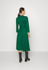 Tommy Hilfiger WRAP DRESS Day dress prep green ПЛАТЬЕ С ЗАПАХОМ Повседневное платье подготовка зеленый