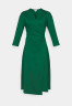 Tommy Hilfiger WRAP DRESS Day dress prep green ПЛАТЬЕ С ЗАПАХОМ Повседневное платье подготовка зеленый