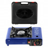 Mianova Mianova Gaskocher 1 flammig Gaskocher Campingkocher + Koffer Blau, Outdoor Grill Camping Herd Notfallkocher Gaskocher fur Gas Kartuschen  Газовая плита Mianova, 1 пламя, газовая плита, походная плита + чехол, синий, уличный гриль, походная плита, 