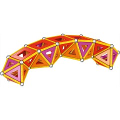 Geomag Classic Panels 200 Teile Magnetisches Konstruktionsspielzeug fur Kinder Green Line Lernspiel aus 100% Recyclingkunststoff Классические панели 200 шт. Магнитная строительная игрушка для детей Зеленая линия Развивающая игра из 100% переработанного пл