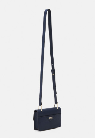 Tommy Hilfiger PUSHLOCK MINI CROSSOVER Across body bag space blue PUSHLOCK MINI CROSSOVER Сумка через плечо космический синий