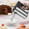 DOPWii DOPWii Handmixer 350W Elektro Mixer,5 Geschwindigkeiten,Mit Schneebesen,Ruhrstab, 350,00 W  Ручной миксер DOPWii Электрический миксер, 350 Вт, 5 скоростей, с венчиком, мешалкой, 350,00 Вт