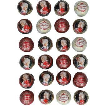 Reber Mozart Advent Calendar 480 g, Адвент-календарь 2025, 24 сладких сюрприза, 28 см x 38 см, 480 грамм
