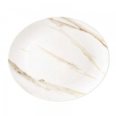 Wedgwood Wedgwood Vera Wang Venato Imperial Platte oval l: 35 cm Wedgwood Vera Wang Venato Императорская тарелка овальная д: 35 см