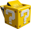 Lego Fragezeichen-Block aus Super Mario 64 Блок вопросительного знака из Super Mario 64