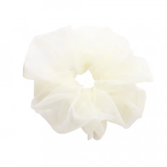 SOHO Sola XL Scrunchie Weiss резинка для волос Sola XL
