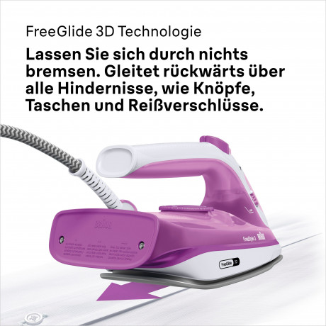 Braun Braun Dampfbugeleisen Bugeleisen Braun FI3124 PU 2400 W Паровой утюг Braun Утюг Braun FI3124 PU 2400 Вт