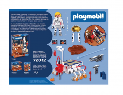 PLAYMOBIL City Action ESA 72012 конструктор Марсоход для исследования Марса (Германия), 76 деталей, игровой набор для детей