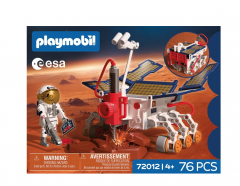 PLAYMOBIL City Action ESA 72012 конструктор Марсоход для исследования Марса (Германия), 76 деталей, игровой набор для детей