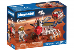 PLAYMOBIL City Action ESA 72012 конструктор Марсоход для исследования Марса (Германия), 76 деталей, игровой набор для детей