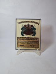 Панно винтажное Polyclar на цепочке &quot;Молитва Храни Бог&quot;, оловянная рамка, 25,5 х 20 см, Германия, 1960-70гг.