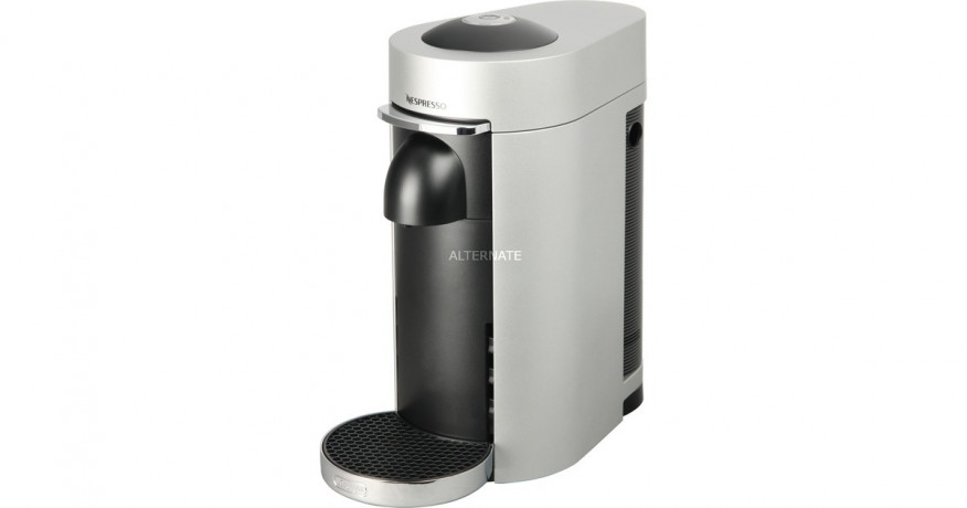 DeLonghi DeLonghi Nespresso VertuoPlus ENV 155.S, Kapselmaschine silber silber DeLonghi Nespresso VertuoPlus ENV 155.S, капсульная машина серебристый