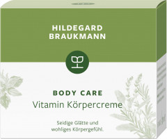 Hildegard Braukmann Body Care Vitamin Koerpercreme, 200 ml, Hildegard Braukmann крем для тела с витаминным комплексом, для всех типов кожи, для женщин и мужчин, 200 мл