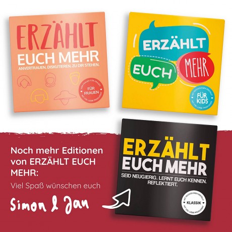 Simon und Jan Erzahlt euch mehr fur Paare Spiel fur Paare Расскажи больше для пар игра для пар
