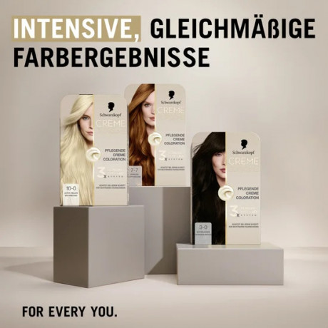 Schwarzkopf Creme Supreme Pflegende Coloration 10-0 Ultra-Helles Naturblond, 1 St., Schwarzkopf Creme Supreme стойкая крем-краска для волос 10-0 Ультра-светлый натуральный блонд, 1 шт.