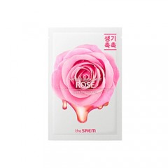 The SAEM Natural Rose Mask Sheet  Тканевая маска с натуральной розой