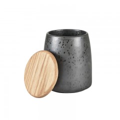 Bitz Bitz Gastro black Vorratsdose mit Deckel h: 16,5 cm / d: 11 cm Черная банка для хранения Bitz Gastro с крышкой В: 16,5 см / Г: 11 см