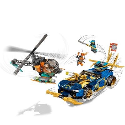 LEGO NINJAGO Jays und Nyas Rennwagen EVO НИНДЗЯГО Гоночная машина Джея и Нии EVO