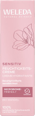 WELEDA Sensitiv Feuchtigkeitscreme Bio-Mandel, 30 ml, Питательный увлажняющий крем с органическим миндальным маслом для чувствительной и сухой кожи, 30 мл
